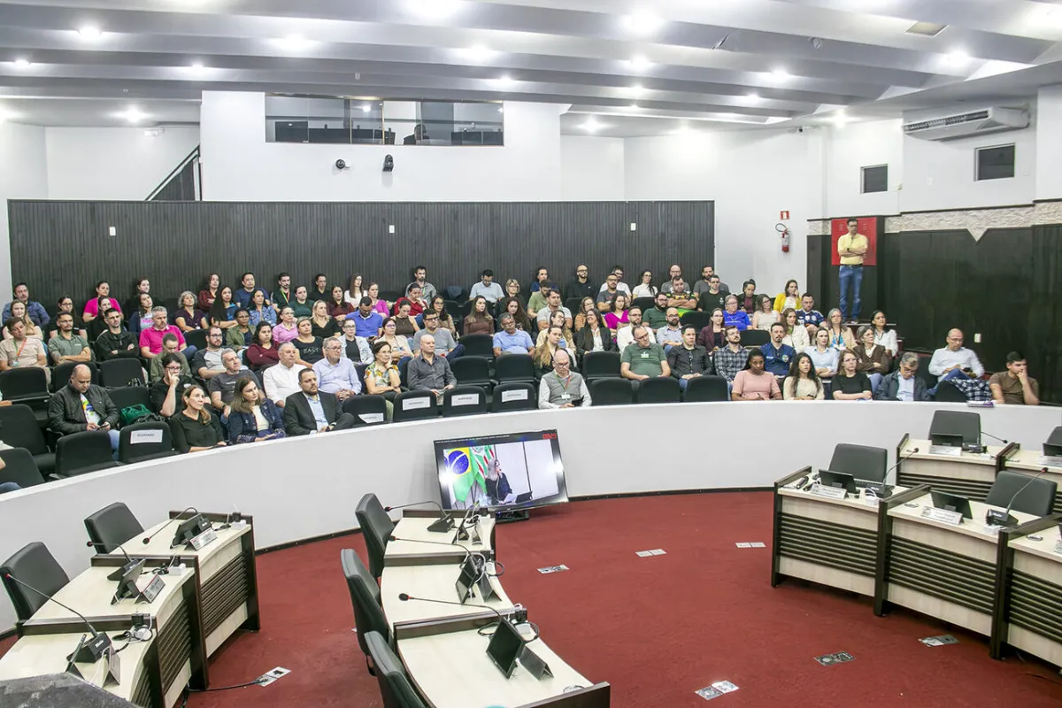 2º Seminário de Educação Previdenciária e Financeira do TOLEDOPREV na Câmara de Vereadores